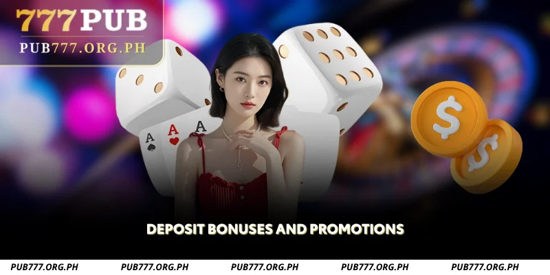 deposit bonuses and promotions