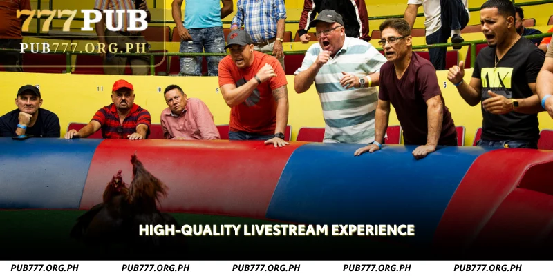 high-quality livestream experience