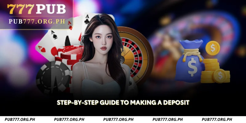 step-by-step guide to making a deposit