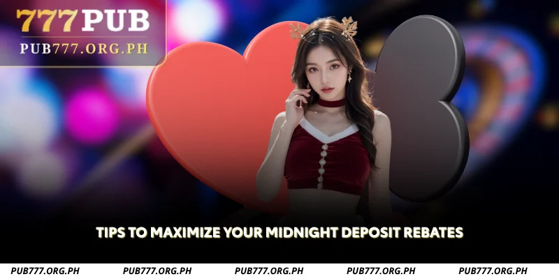 tips to maximize your midnight deposit rebates